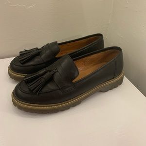 Leather Tassel Loafers